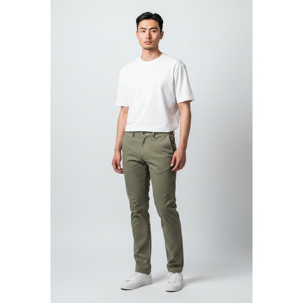 Amazon Essentials Mens Slim Fit Chino Pants Olive Green 32x32 Business Casual
